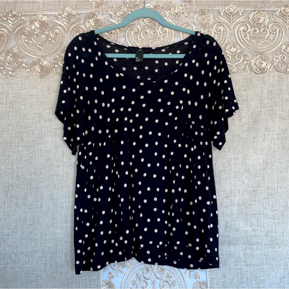 SOFT POLKA DOT SHIRT